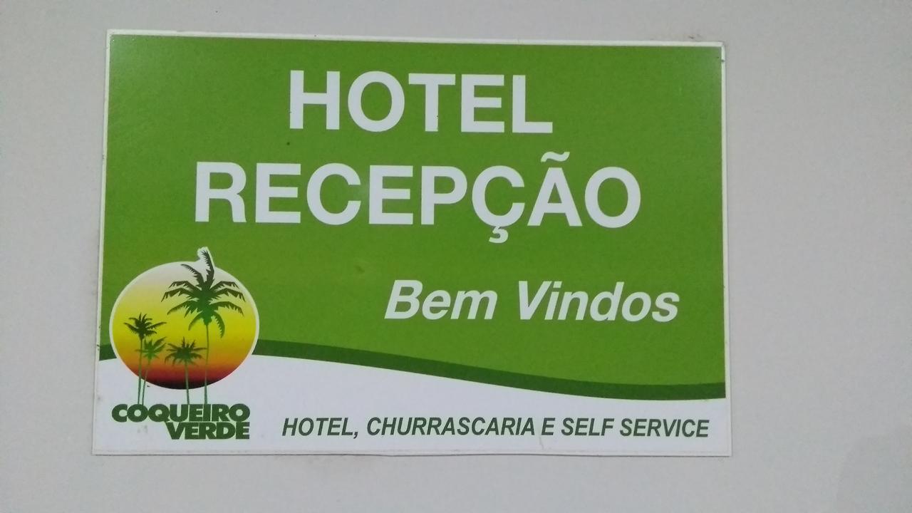 Hotel E Churrascaria Coqueiro Verde Oeiras Esterno foto